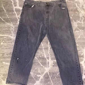 Men’s Baggy Skater Jeans Dark Grey